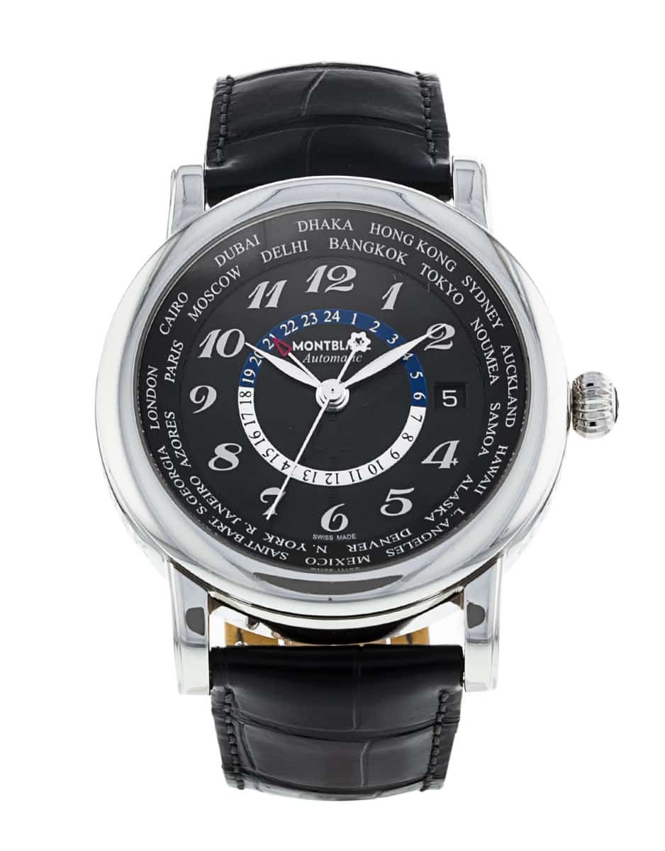 Montblanc star world time gmt best sale